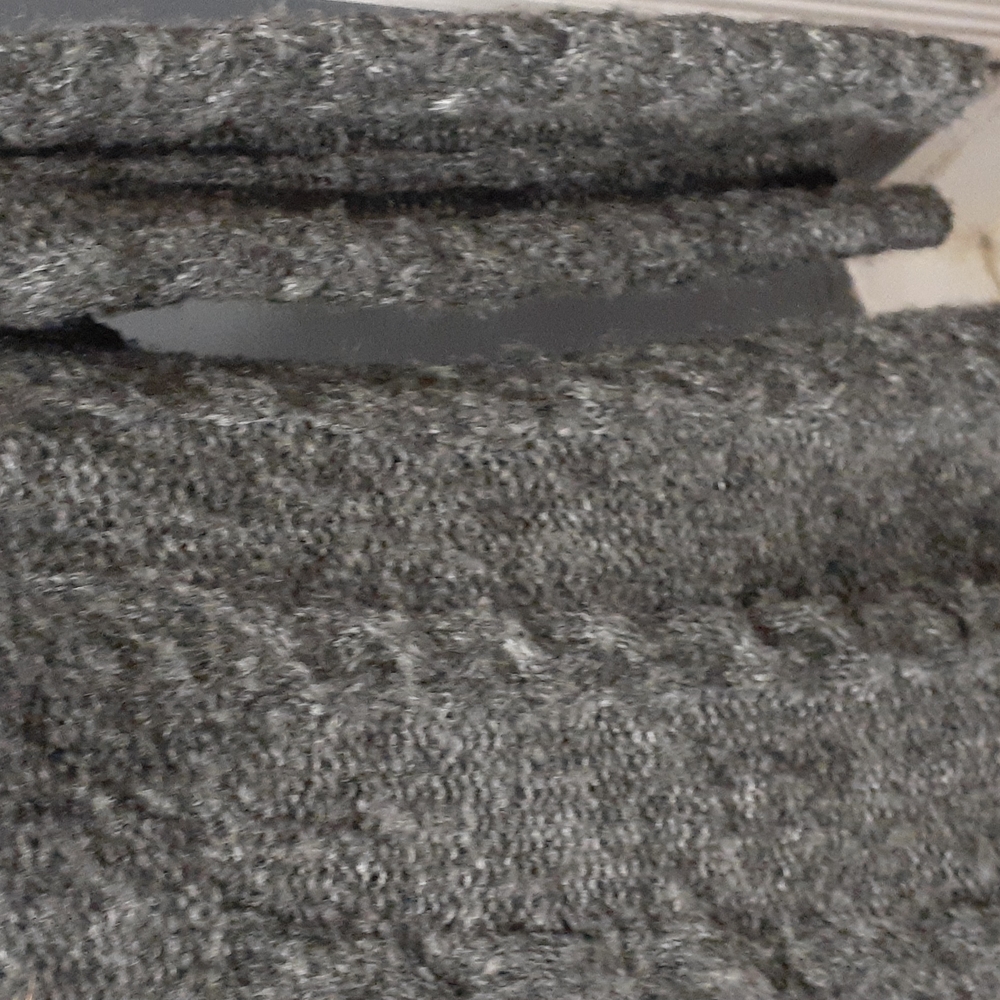 Free people gray cable  knitted sweater dress/top size medium - Picture 3 of 12